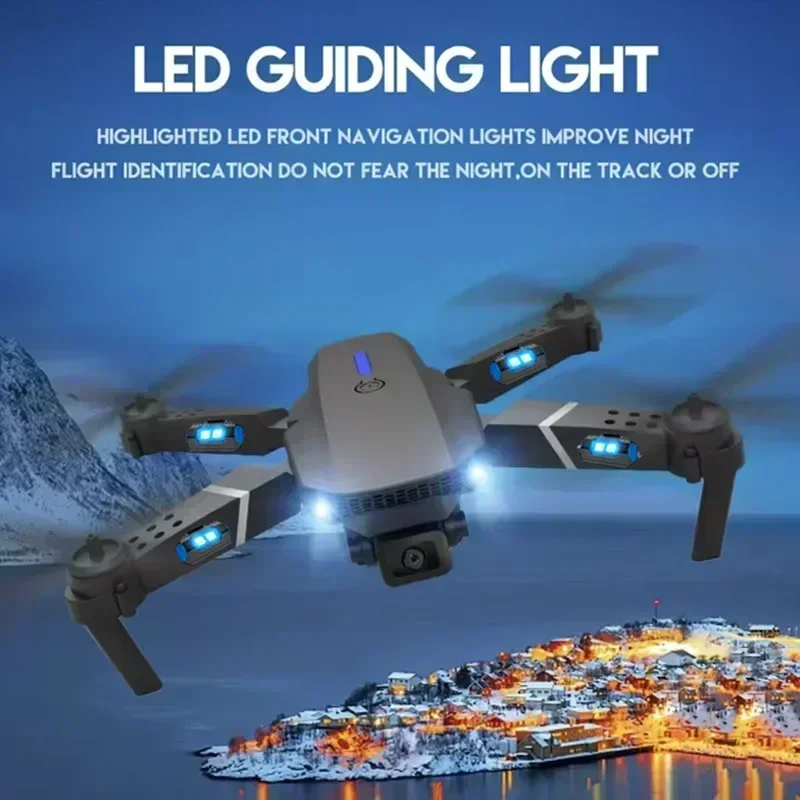 E88 Pro WIFI FPV Drone Wide An – Rc Helicopter Case recenzja i cena
